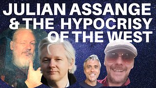 THE TRAGEDY OF JULIAN ASSANGE, THE HYPOCRISY OF THE WEST & THE WEF'S ASSAULT - WITH GORDON DIMMACK