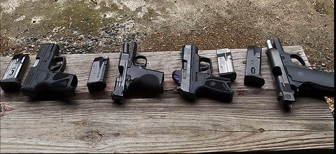 Compact 9mm carry pistol comparison- 469 versus Max 9 versus CSX versus G3C