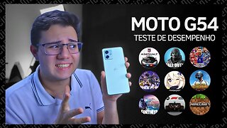 O MOTO G54 É UM BOM CELULAR PARA JOGAR? 🎮 | MOTO G54 teste em 10 JOGOS com Tela 120Hz!