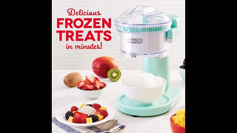 How to Assemble &amp; Use the Dash Shaved Ice Maker