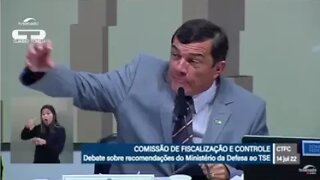 Fala final do Ministro da Defesa na audiência pública sobre Transparência Eleitoral no Senado.