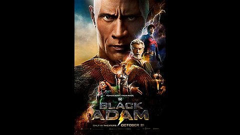 Trailer - Black Adam - Comic Con 2022