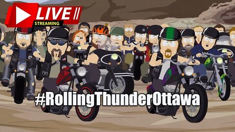 [LIVE] Rolling Thunder Ottawa 2022 | 500+ Motorcycle Protest at the Nation's Capital