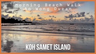 Koh Samet Island - Ao Wong Duean and Ao Cho - Morning Beach Walk