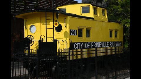 City of Prineville Railroad Caboose 201 - 07/23/20 - Photos by Q Madp
