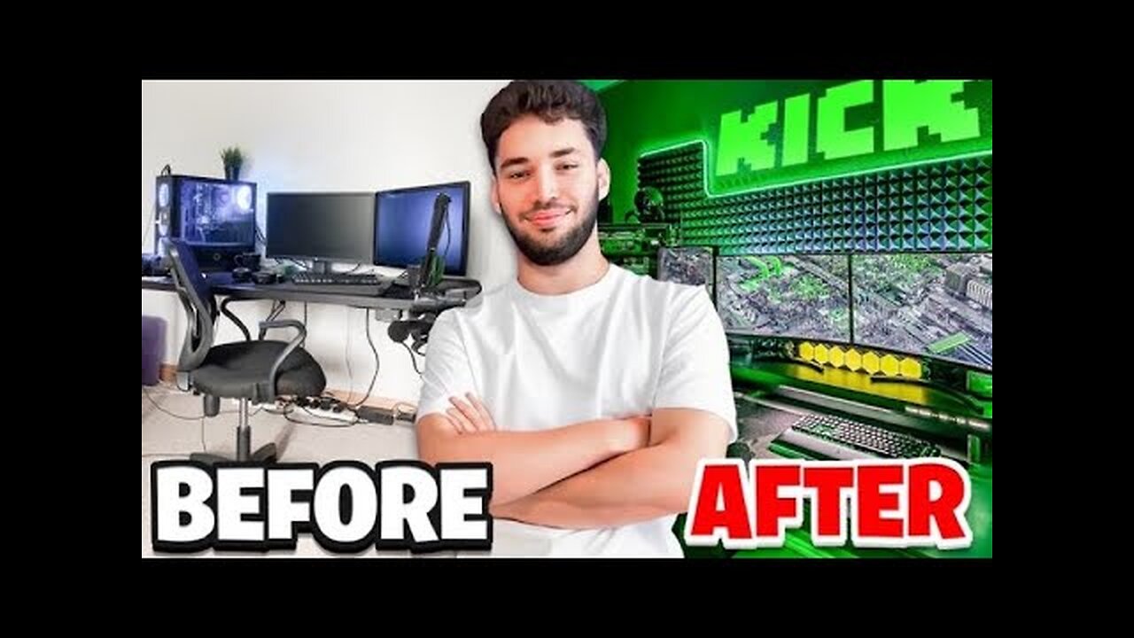 Adin Ross LEAKS New $1,000,000 Stream Setup..