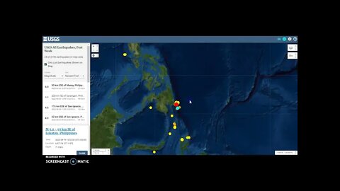 6.0 Magnitude Earthquake Hits The Philippines! Worldwide Uptick!