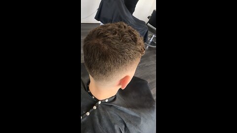 Drop fade (curls)