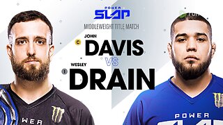 DAVIS vs DRAIN | Power Slap 2 - Middleweight Title Match