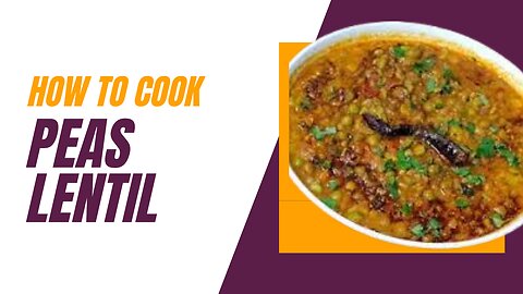 Comforting Peas Lentil (Matar ki Daal) Recipe in hindi | Kitchen With Musfara