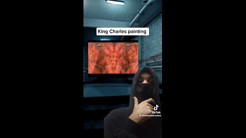 King Charles portrait pays homage to Satan