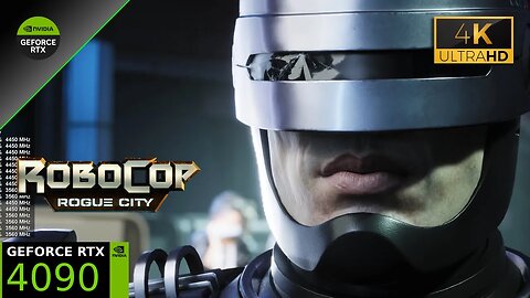 Robocop: Rogue City Demo | 4K DLSS - Frame Generation ON | RTX 4090 | Ryzen 7 5800X3D