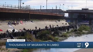 Thousands of migrants left in limbo