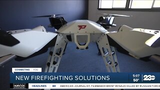 New drone may help crews battling wildfires