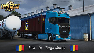 ETS2 | Scania 770 S | Lasi RO to Targu Mures RO | Open-Top Container 18t