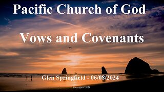 Glen Springfield - Vows and Covenants