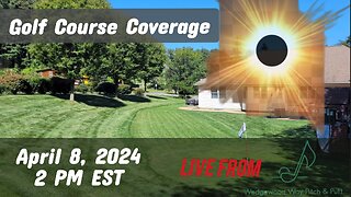 Solar Eclipse LIVE | Golfing Under Solar Eclipse