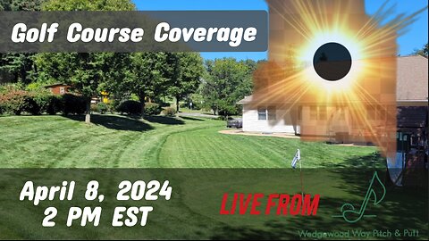Solar Eclipse LIVE | Golfing Under Solar Eclipse