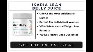 The Ikaria Lean Belly Juice Is A Powerful Mixture