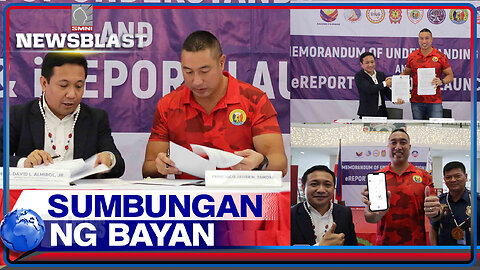 Mobile app na sumbungan ng bayan, inilunsad ng DICT at PNP