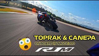 Toprak Razgatlıoğlu onboard in Mugello with the R1M!