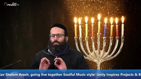 Emuna Weekly Class by Eli G - with Lit Up Unifications - Chanukah Somayach!