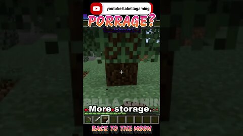 Race To The Moon - Porridge? | Minecraft