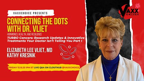 CONNECTING THE DOTS WITH DR. VLIET: HORMONES, HEALTH & RESILIENCE