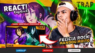 MODO GULA - Anime Trap (Orochimaru e Merlin) | Takeru Feat. Felícia Rock [React RapGeek] 🔥