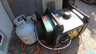 Champion 3400-Watt Dual Fuel Generator: 3d Printing During a Brownout and Full Power Outage
