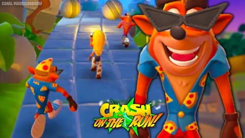 Crash On The Run | Crash Bandicoot Pizza Gameplay