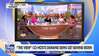 Joe Concha: 'The View' Co-Hosts Nervous About Biden's Low Polling