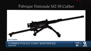 Former Addyston police chief sentenced for machine gun trafficking