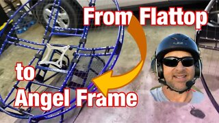 Flat top Paramotor to angel by swapping motors