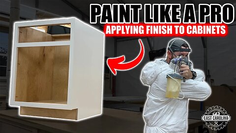 HVLP vs Airless? // How to paint kitchen cabinets the right way!