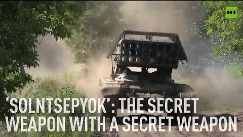 TOS-1A Solntsepyok heavy flamethrower: The Secret Weapon With A Secret Weapon