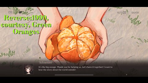 Reverse:1999, courtesy, Green Oranges