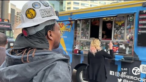 Hungry? Food truck season has returned to downtown Detroit