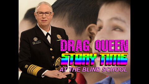 Drag Queen Story Time at the Blind School