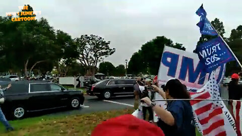 Biden gets a warm welcome in California.