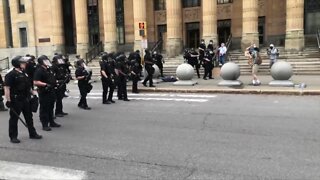 Buffalo police officers who pushed Martin Gugino during 2020 protest cleared of wrongdoing by arbitrator