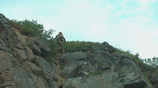 Army National Guard Best Warrior Competitors Climb Mountains