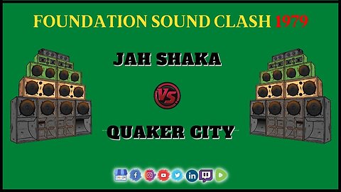 Official Exclusive Live Jah Shaka Sound System vs Quaker City Sound System 1979