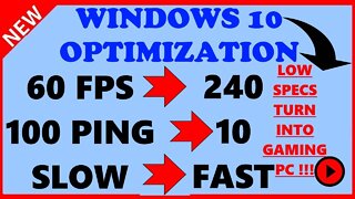 HOW TO OPTIMIZED WINDOWS 10 STEP BY STEP GUIDE (WINDOWS 10 OPTIMIZATION) [WINDOWS 10 BOOSTER] BOOST