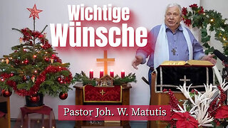 Joh. W. Matutis - Wichtige Wünsche - 1. Januar 2023