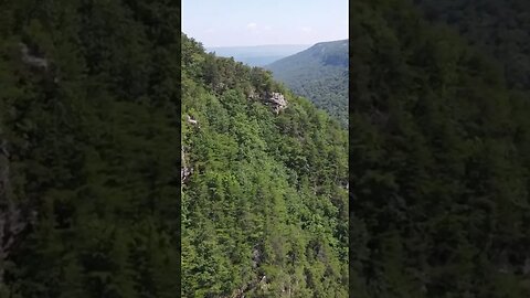 Flying over Cloudland Canyon!