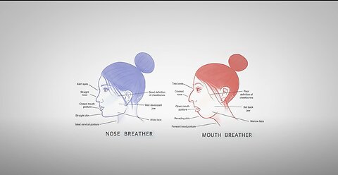 How do you Breathe? Nose vs Mouth Breathers BIG DIFFERENCE!