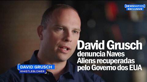 David Grusch denúncia Governo dos EUA por ocultar naves de origem não humanas | Jornalismo Verdade