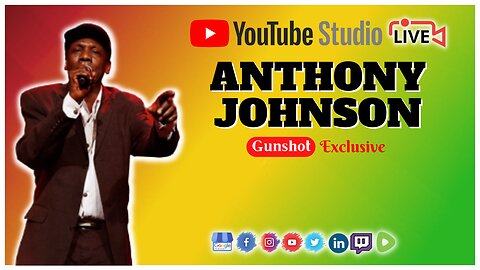 Exclusive Anthony Johnson - Gunshot - Live Music at YouTube Studios Official Video