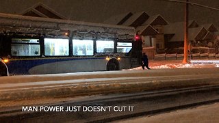 Surprise Snow Storm Paralyzes Transit In Southern British Columbia